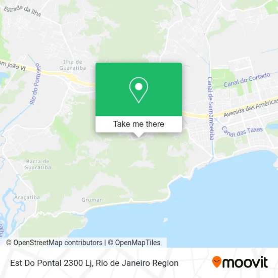 Est Do Pontal 2300 Lj map