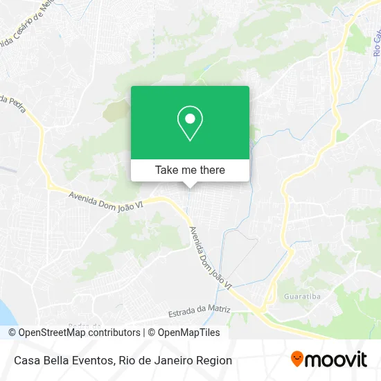 Casa Bella Eventos map