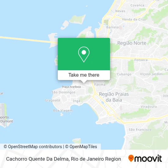 Cachorro Quente Da Delma map