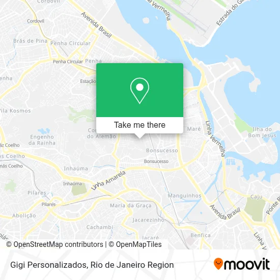 Gigi Personalizados map