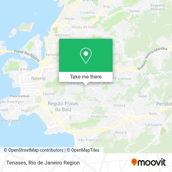 Tenases map