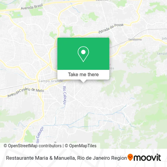 Restaurante Maria & Manuella map