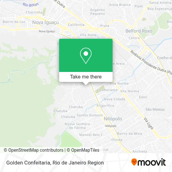 Golden Confeitaria map