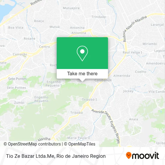 Tio Ze Bazar Ltda.Me map