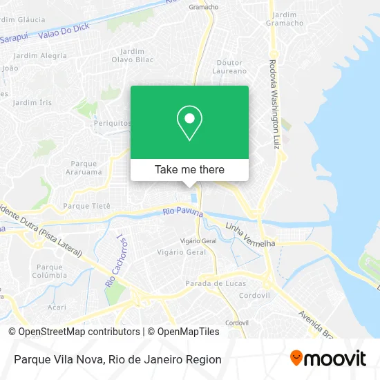 Parque Vila Nova map