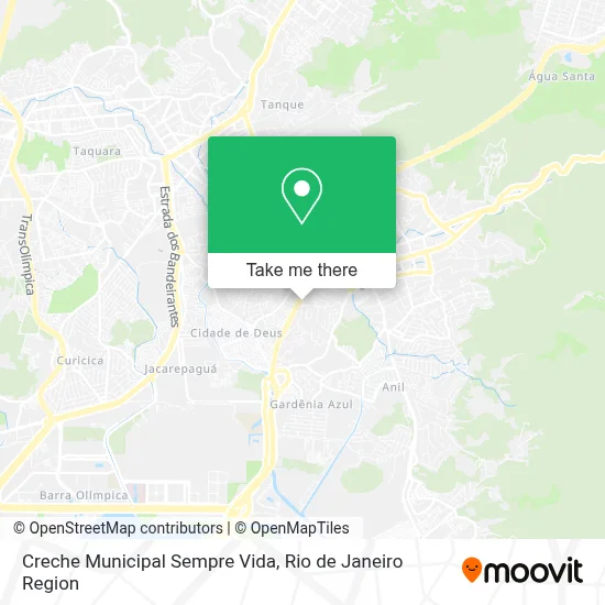 Creche Municipal Sempre Vida map