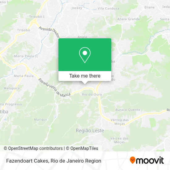 Fazendoart Cakes map
