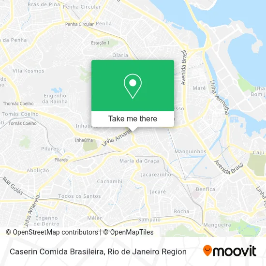 Caserin Comida Brasileira map