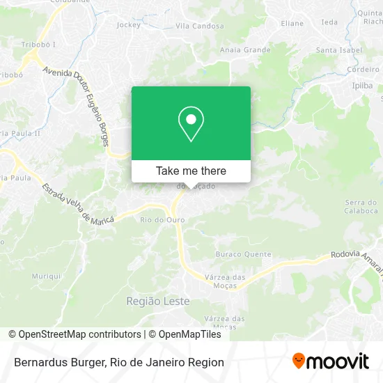 Bernardus Burger map