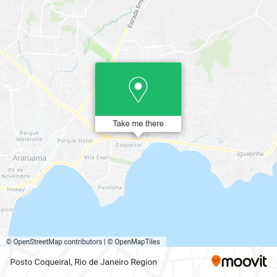 Posto Coqueiral map