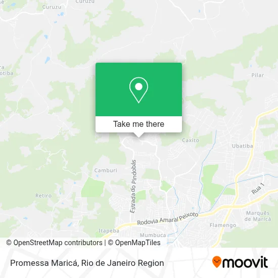 Promessa Maricá map