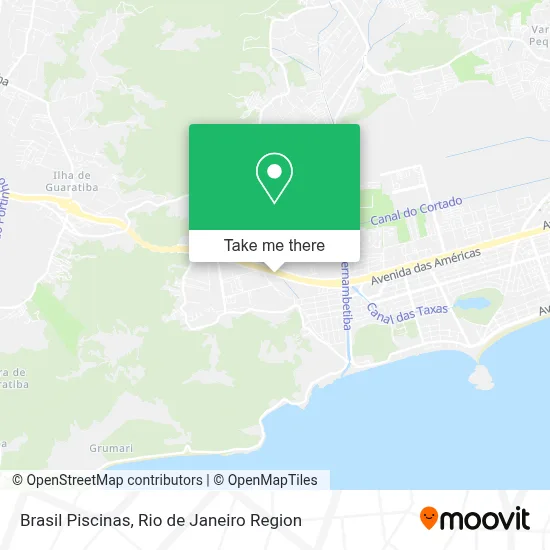 Brasil Piscinas map