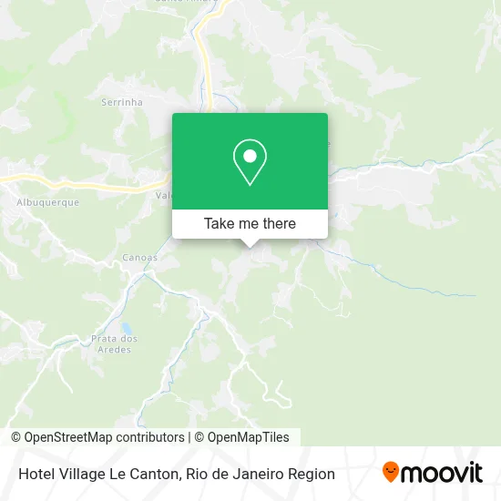 Hotel Village Le Canton map