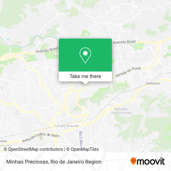 Minhas Preciosas map