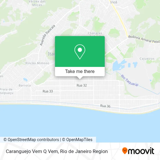 Caranguejo Vem Q Vem map
