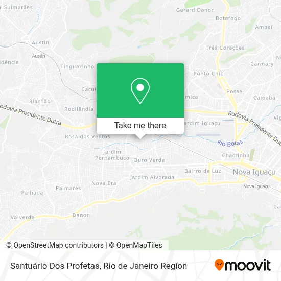 Santuário Dos Profetas map
