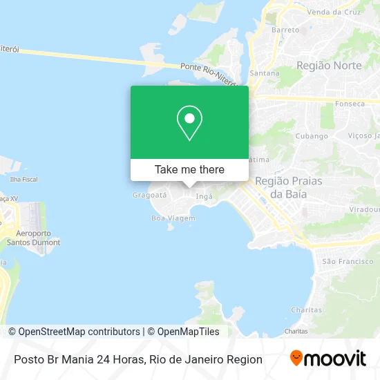 Posto Br Mania 24 Horas map