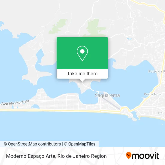 Moderno Espaço Arte map