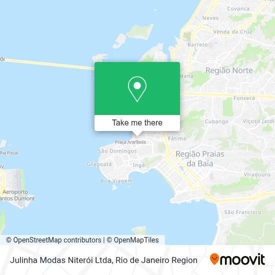 Julinha Modas Niterói Ltda map