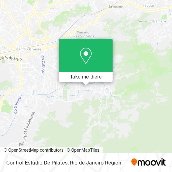 Control Estúdio De Pilates map