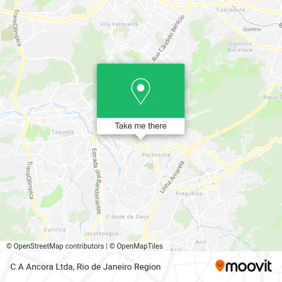 C A Ancora Ltda map