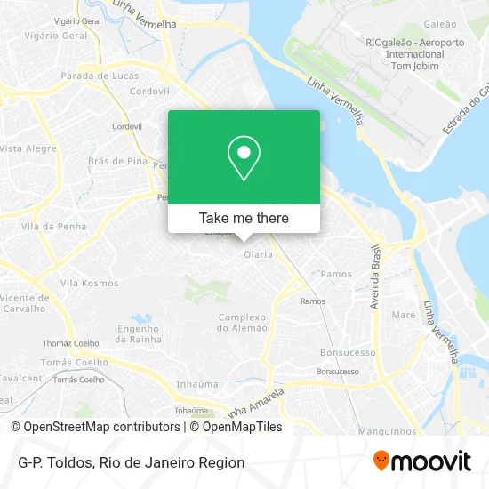 G-P. Toldos map