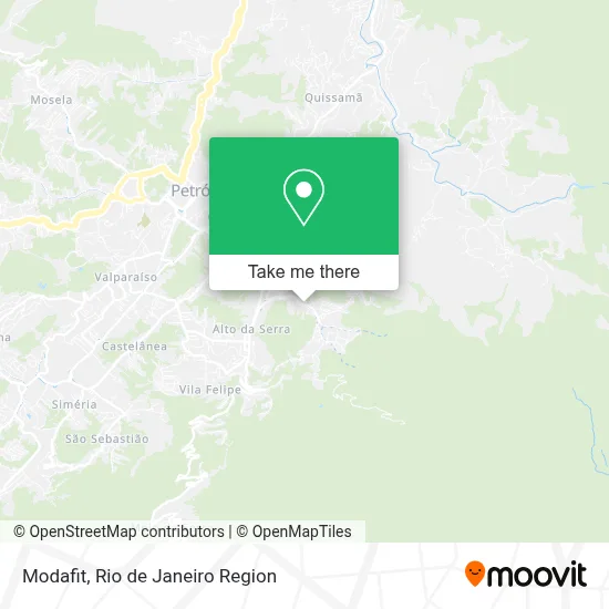 Modafit map