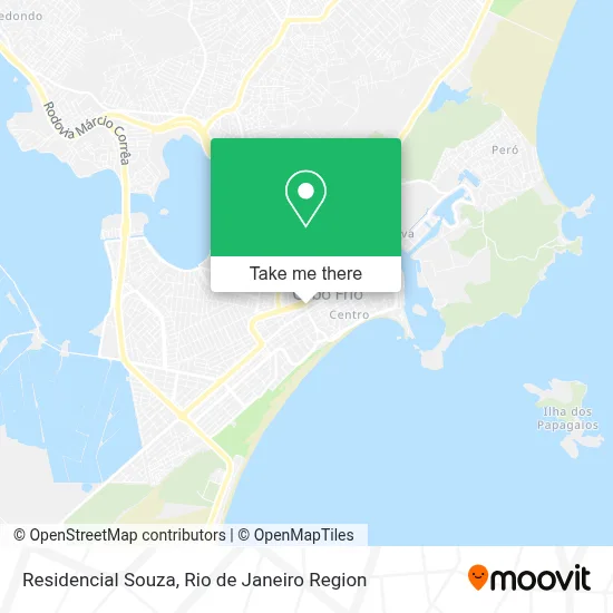 Residencial Souza map