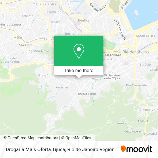 Drogaria Mais Oferta Tijuca map