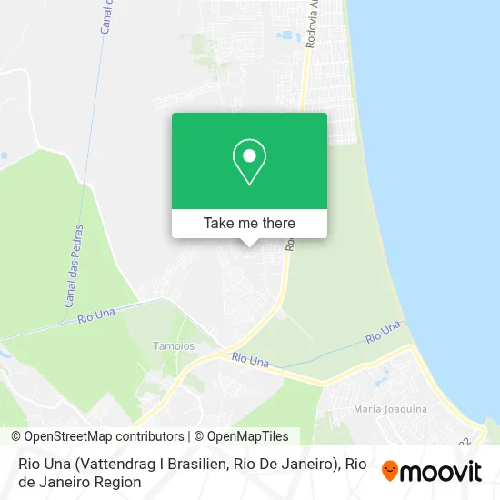 Rio Una (Vattendrag I Brasilien, Rio De Janeiro) map