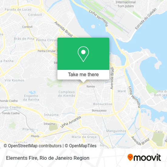 Elements Fire map