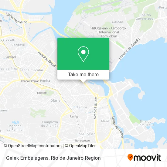Gelek Embalagens map