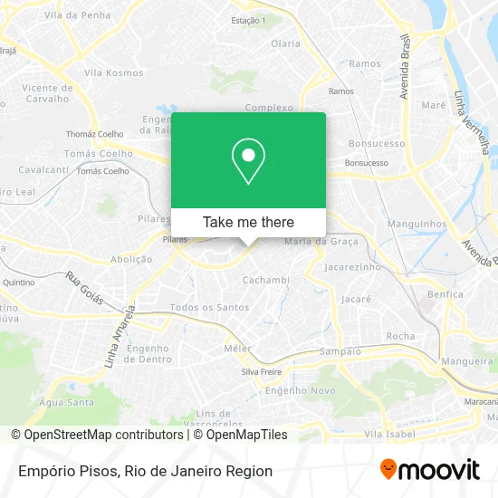 Empório Pisos map