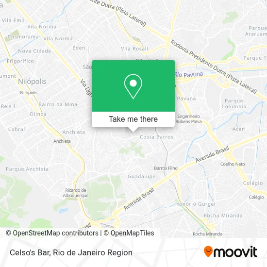 Celso's Bar map