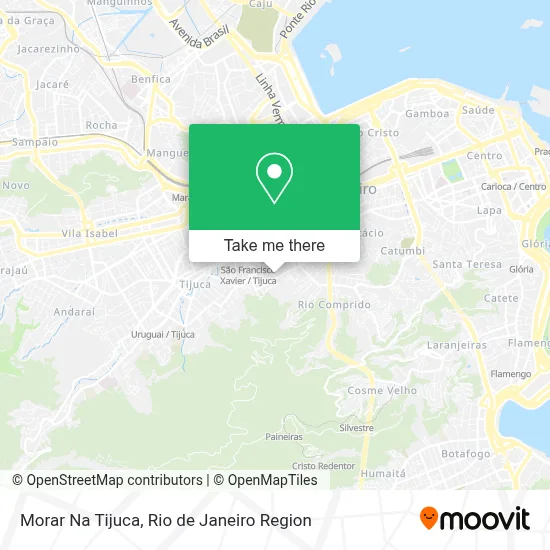 Morar Na Tijuca map