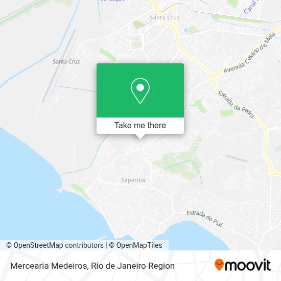 Mercearia Medeiros map