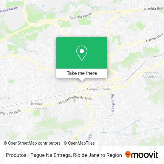 Produtos - Pague Na Entrega map