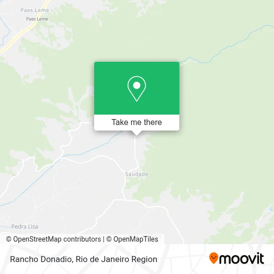 Rancho Donadio map