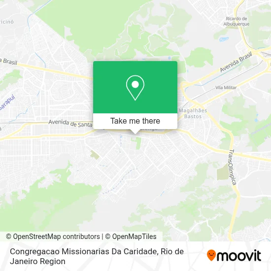 Congregacao Missionarias Da Caridade map