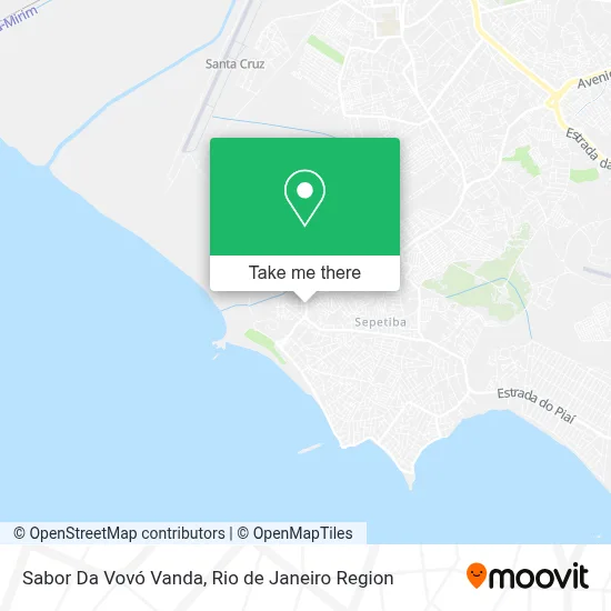 Sabor Da Vovó Vanda map