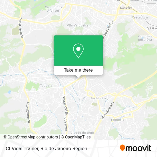 Ct Vidal Trainer map