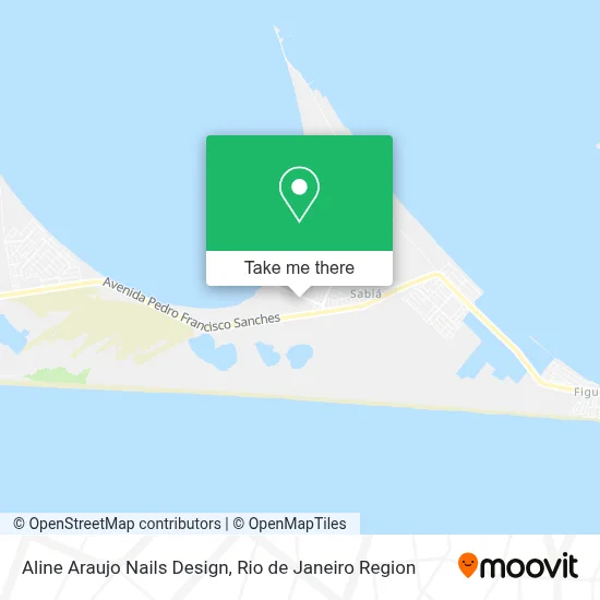 Aline Araujo Nails Design map