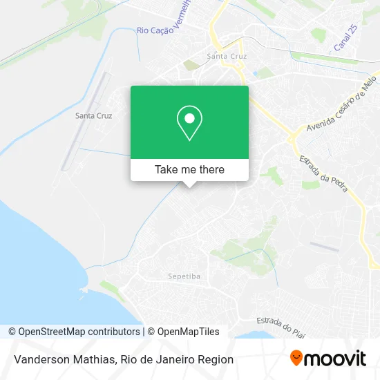 Vanderson Mathias map