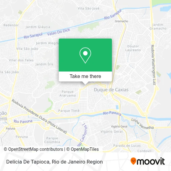 Delícia De Tapioca map