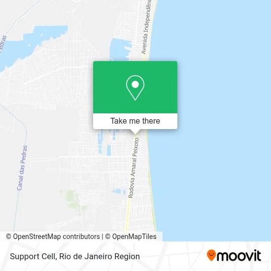 Support Cell map