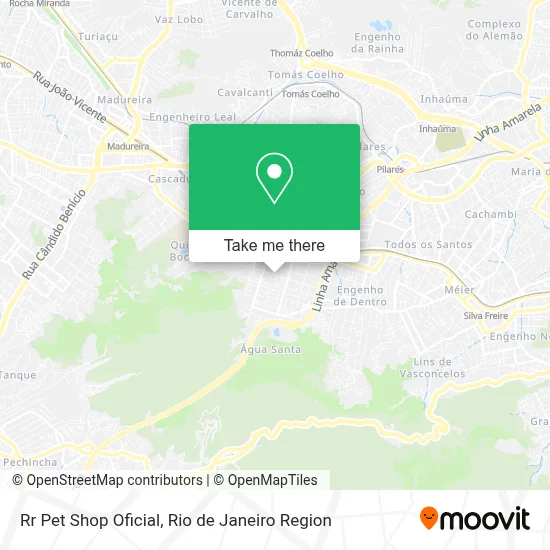Rr Pet Shop Oficial map
