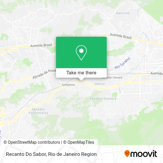 Recanto Do Sabor map