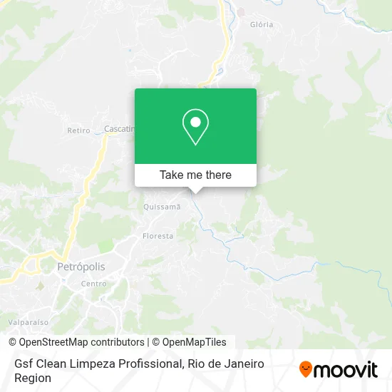 Gsf Clean Limpeza Profissional map