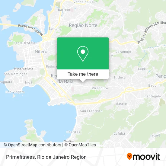 Primefitness map
