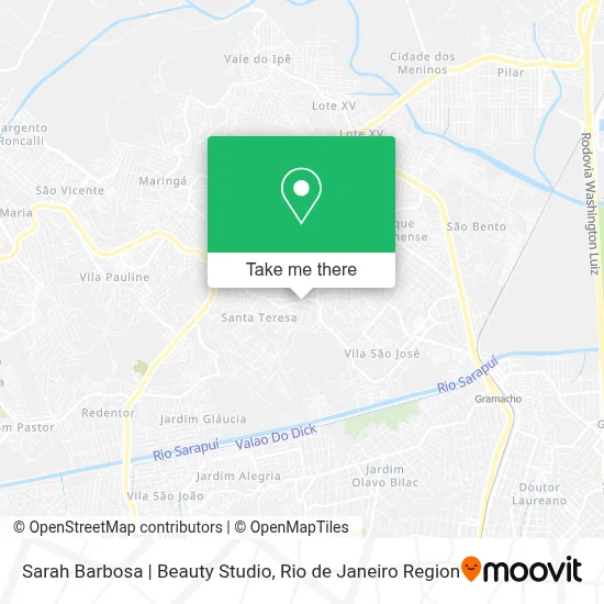 Sarah Barbosa | Beauty Studio map